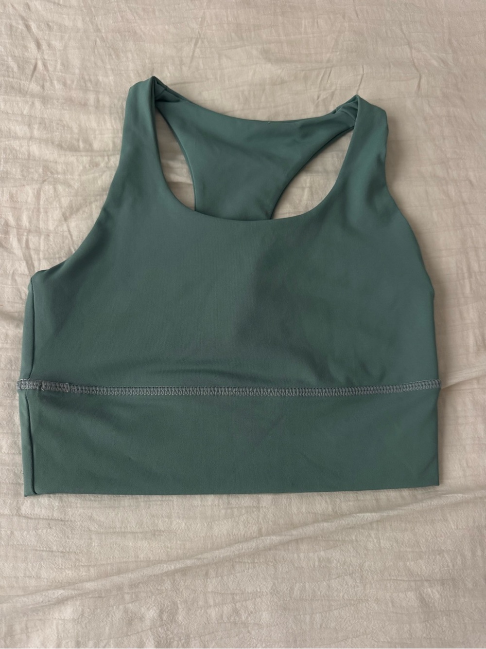 Racerback Sports Bra Seafoam
